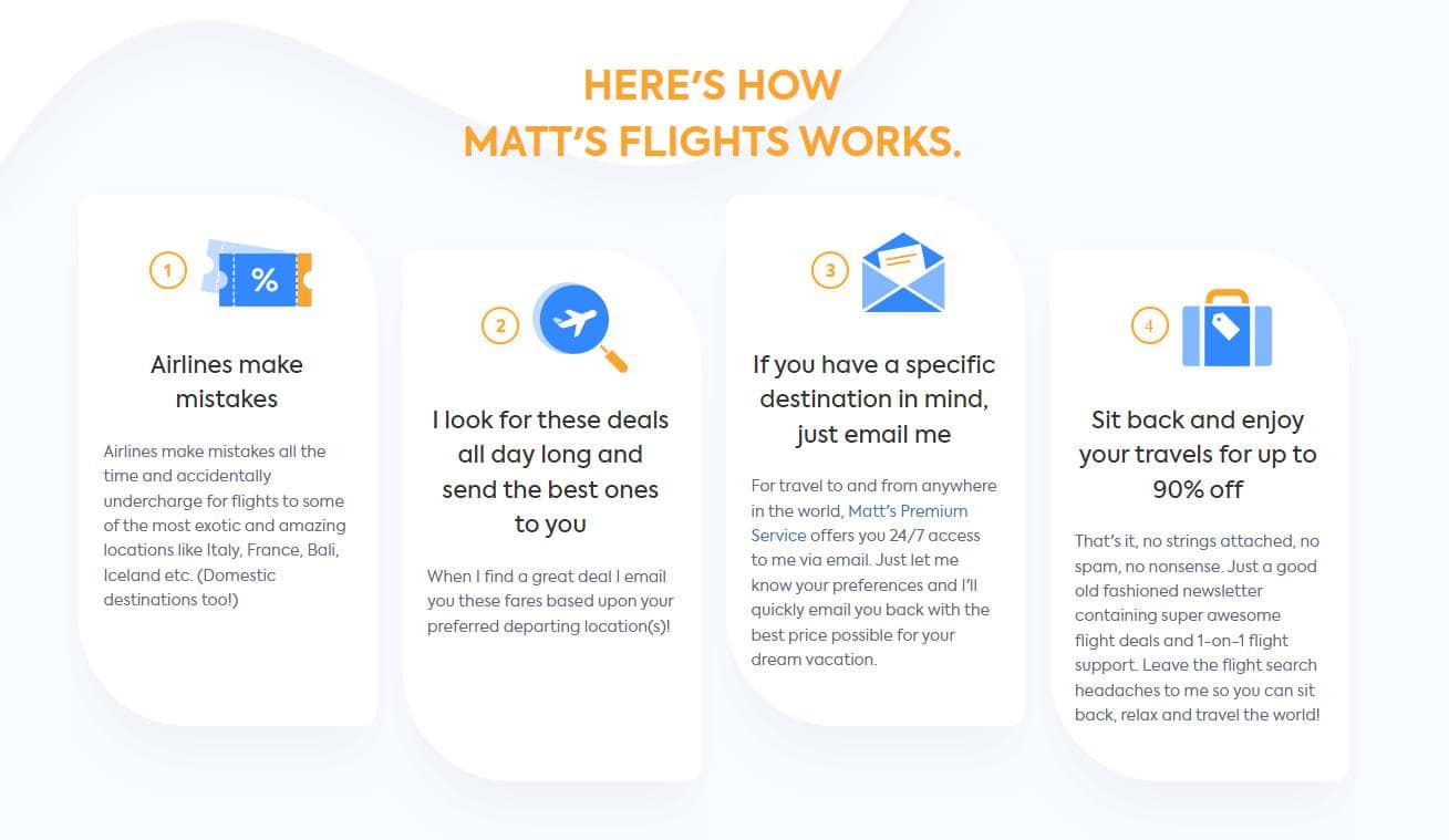 Matt's Flights Review A Reliable Flight Deals Service? [2022]